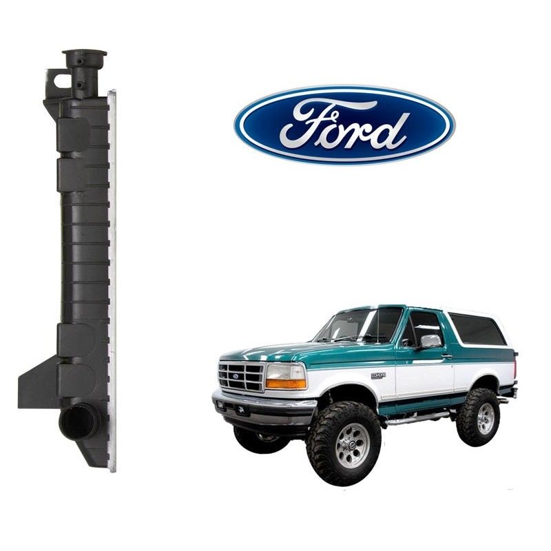 Tanque Cajera Radiador Ford F-150 / Bronco / Lariat S 1991 - 1996