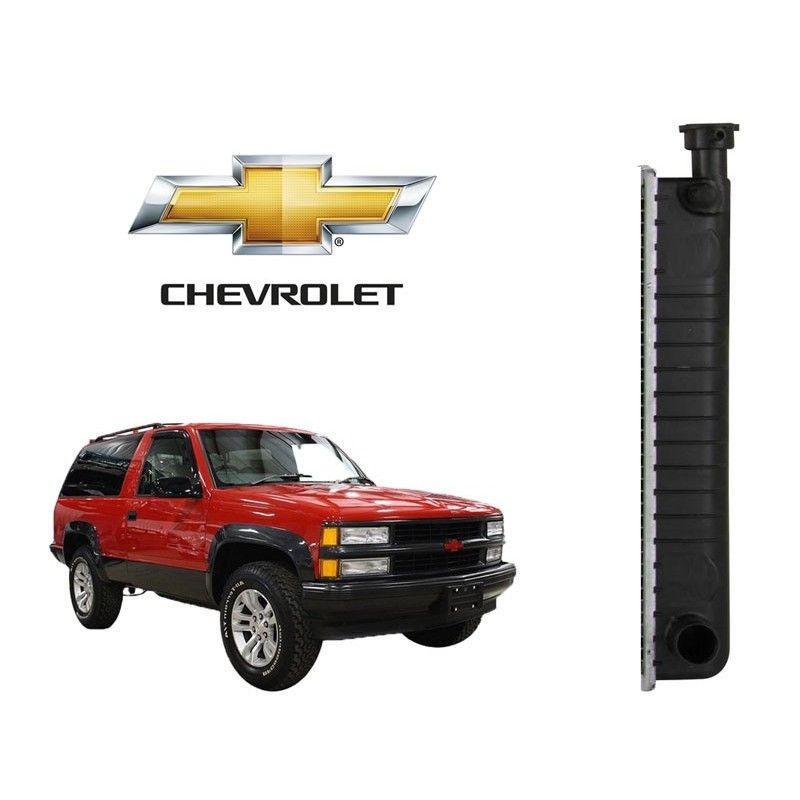 Tanque Cajera Radiador Chevrolet Grand Blazer / Silverado  S 1995 - 2000