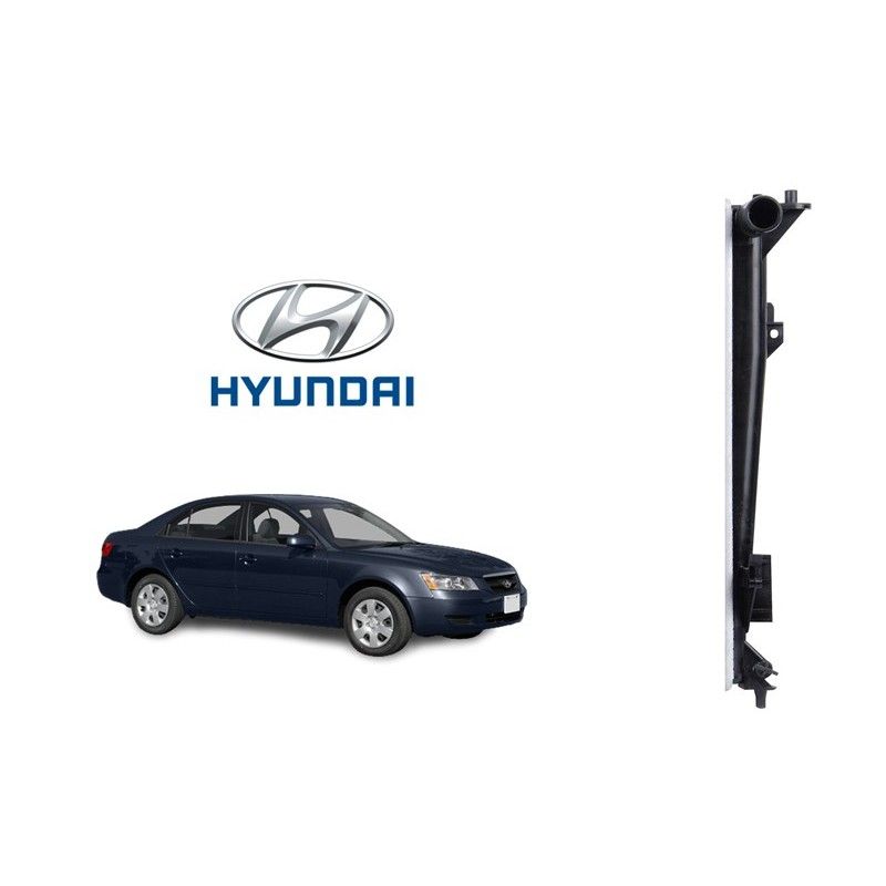 Tanque Cajera Radiador Hyundai Sonata 2007 - 2008