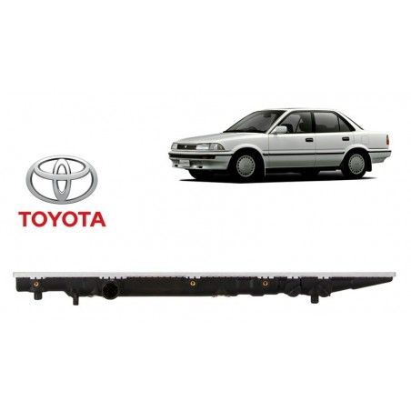 Tanque Cajera Radiador Toyota Araya S 1990 - 1993