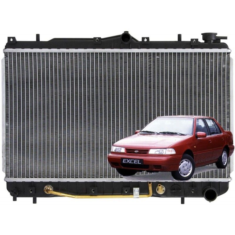 Radiador Hyundai Excel  Automatico 1995 - 1998