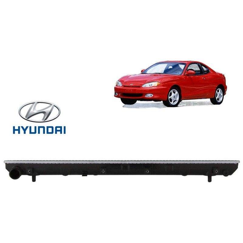 Tanque Cajera Radiador Hyundai Tiburon S 1997 - 2000