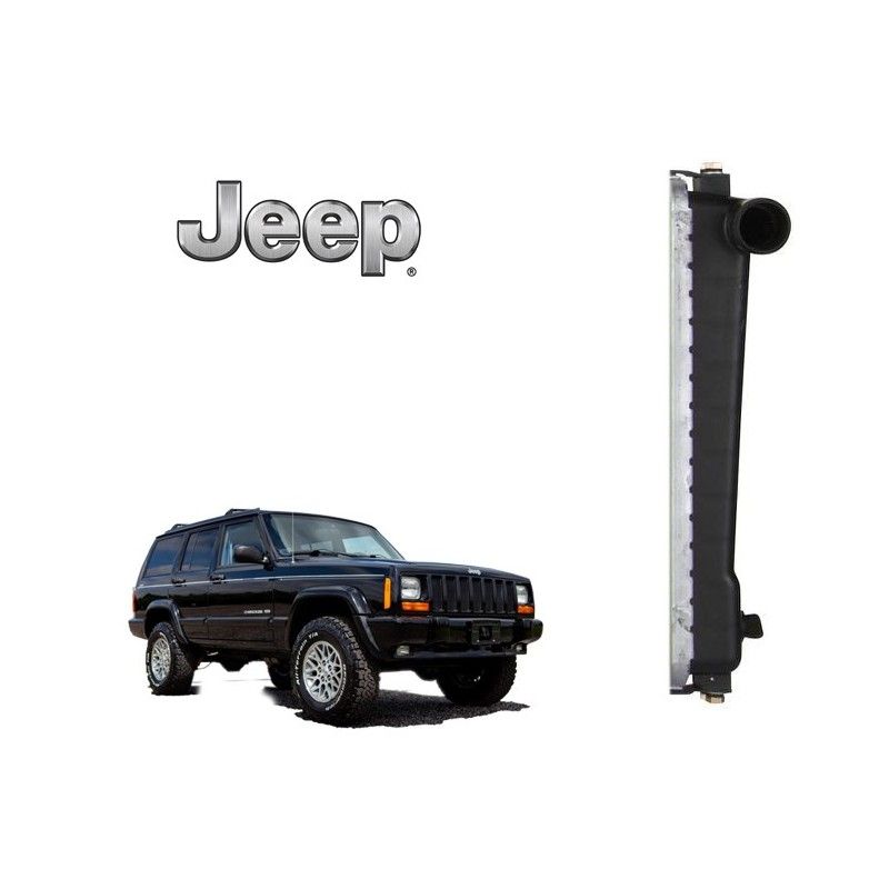 Tanque Cajera Radiador Jeep Cherokee 1991 - 1998